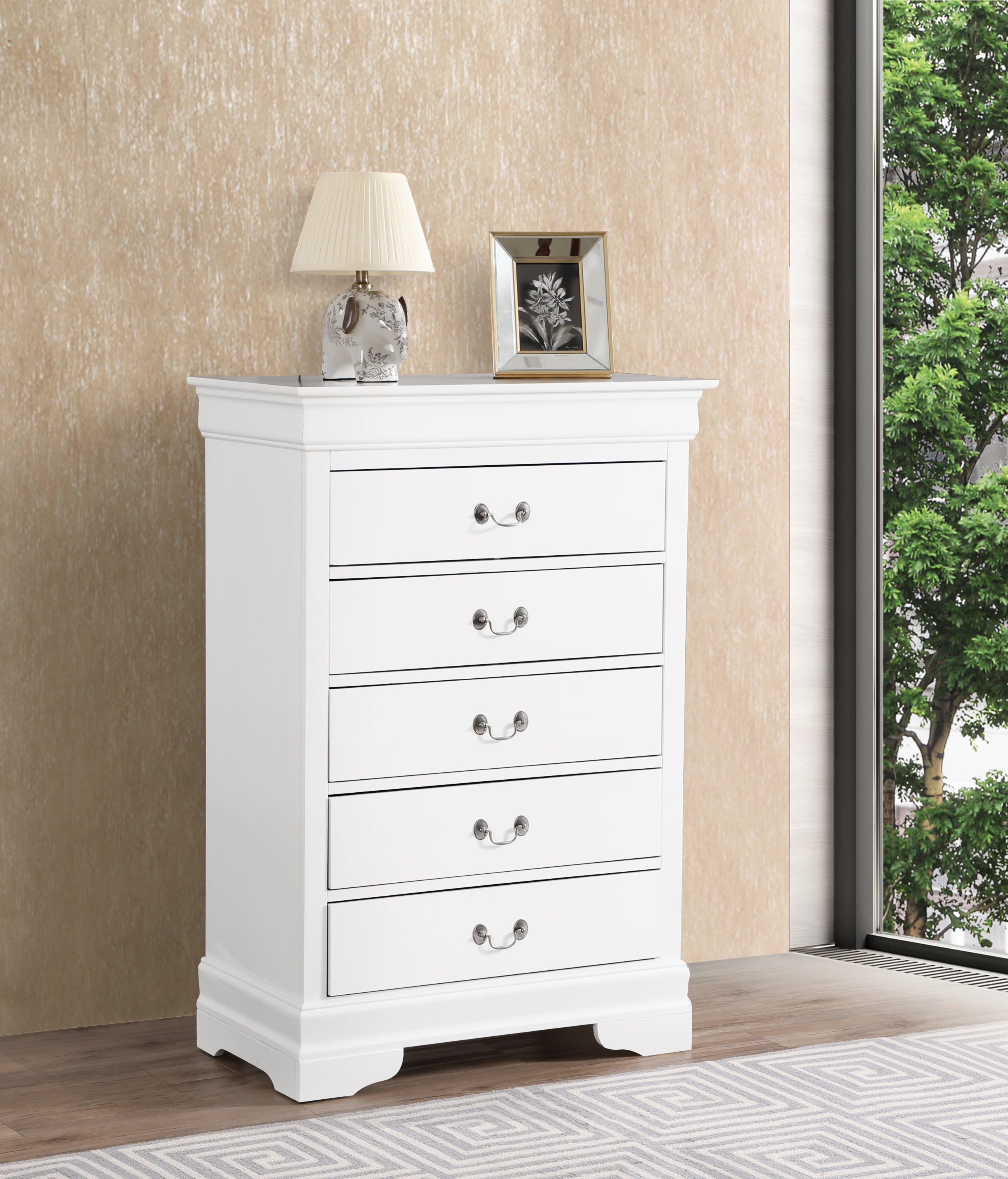 Louis Phillipe G3190-CH Chest , White