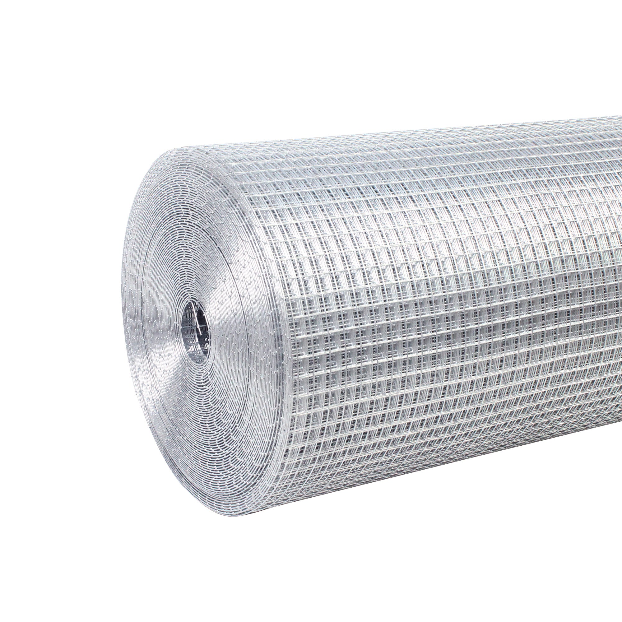 Galvanized Hardware Cloth 1/4 inch Wire Fence Roll for Gardening and Animal Protection, 48in x 50ft 23 Gauge