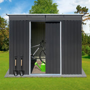 Metal garden sheds 8ftx6ft outdoor storage sheds Acrylic Total