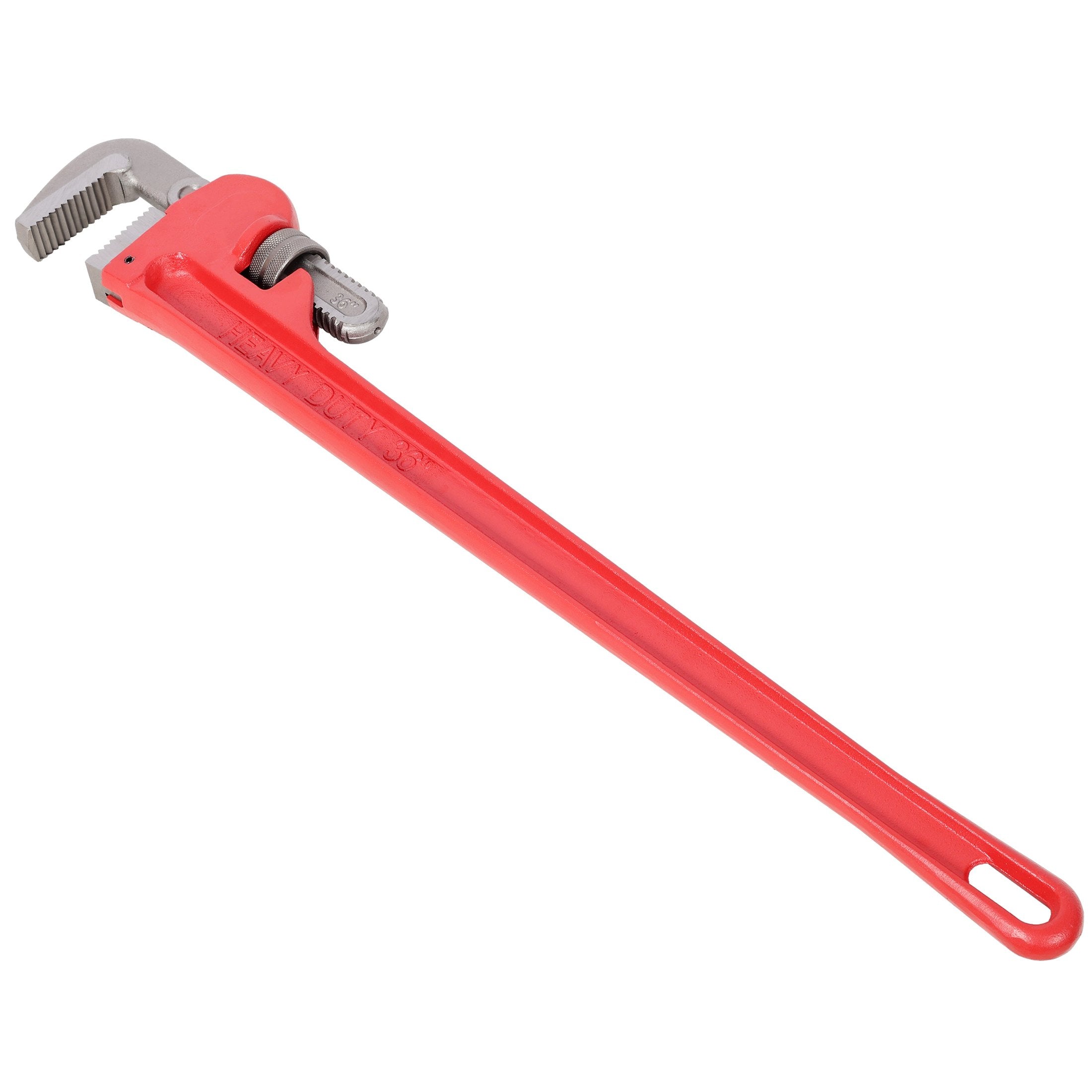 36-inch Pipe Wrench,Heavy-Duty Adjustable Straight Pipe Wrench,Reliable & Durable Cast Steel for Long-Lasting Pipe Maintenance