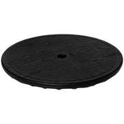 Outsunny 20' Umbrella Table Tray, Easy to Install Table-Top, Round Portable for Swimming Pool, Beach, Patio, Deck, Garden, Black