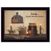 'Forever Family' By Susie Boyer, Ready to Hang Framed Print, Black Frame
