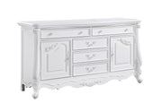 Latisha White Finish Dresser