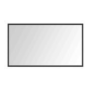 72in. W x 48in. H Metal Framed Bathroom Mirror for Wall, Rectangle Mirror, Bathroom Vanity Mirror Farmhouse, Anti-Rust