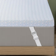 4 Inch Mattress Topper Full - Cool Gel Memory Foam Mattress Topper, Extra Firm Bed Topper, CertiPUR-US Certified