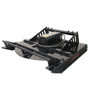 72' Skid Steer Hydraulic Heavy Duty Brush Mower Cutter Attachments, Fits Universal Skid Steer Quick Attach