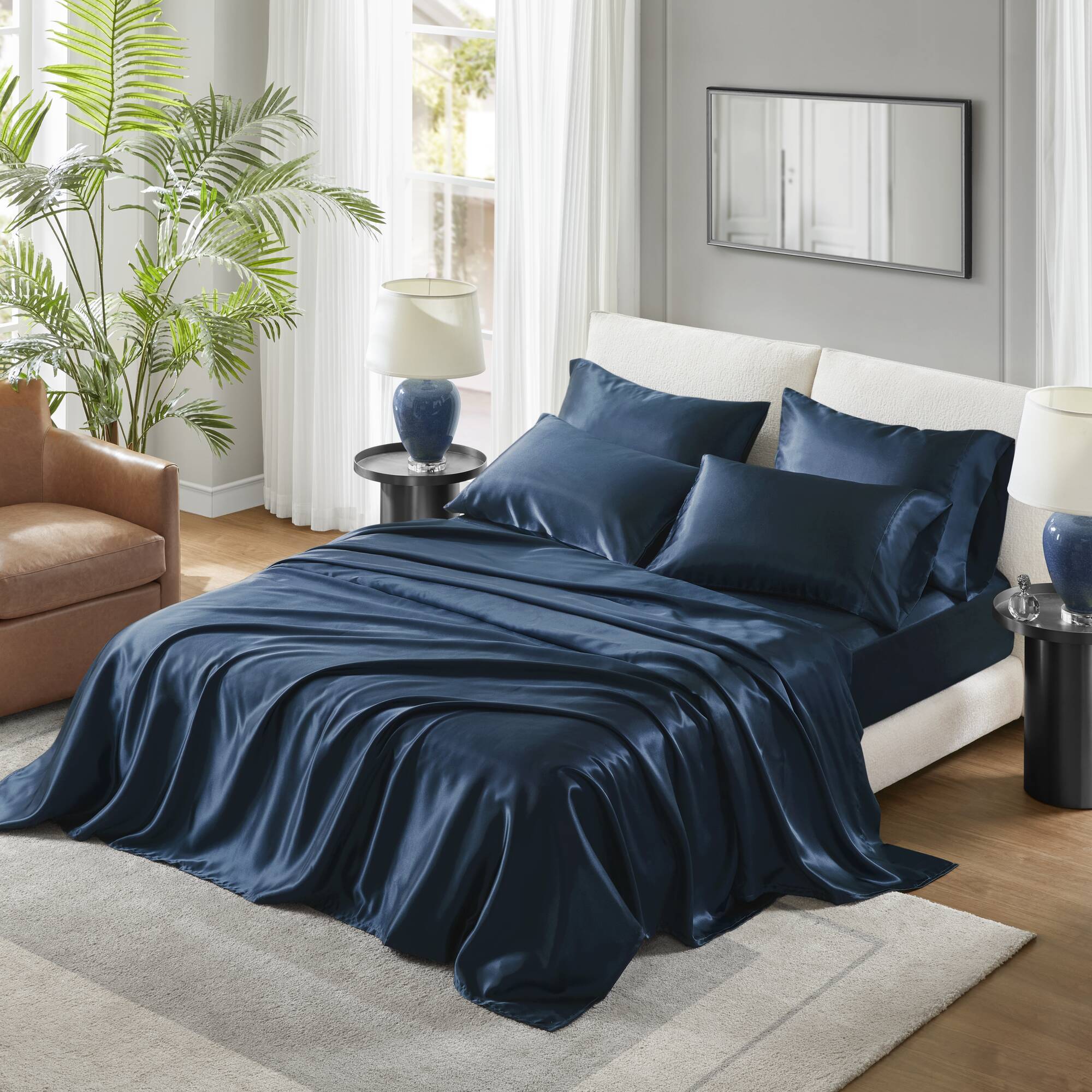 Satin Luxury Sheet Set Queen