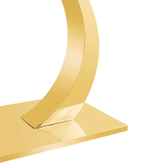 ONLY TABLE LEG.2DT-O-16090-GL Stainless steel golden table legs