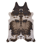 Hide GC_CHD1004 Brown 5 ft. x 7 ft. Area Rug