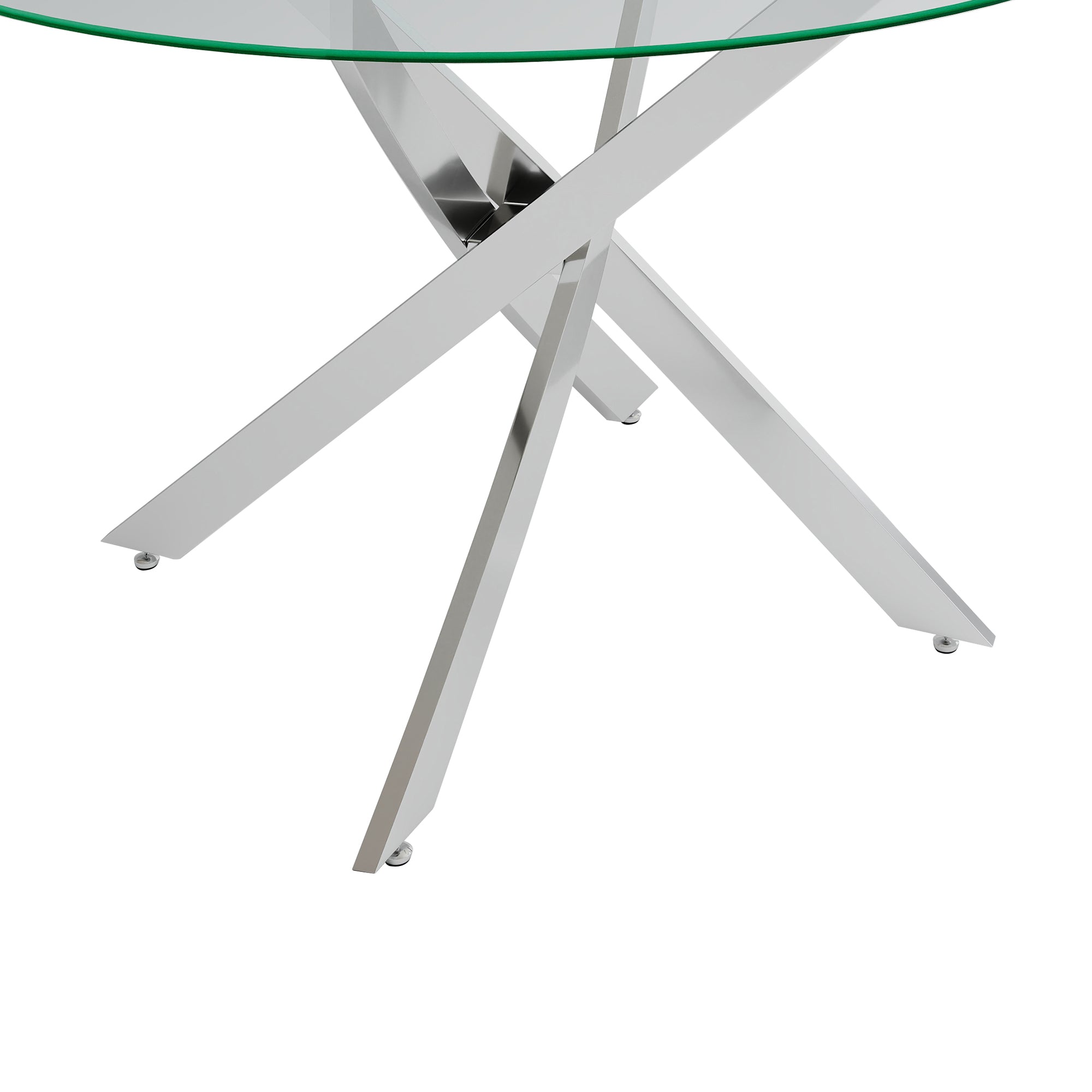 AC140 L-SS Stainless steel table leg