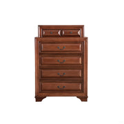 LaVita G8850-CH Oak Chest with Extensive Storage and Durable Wood Veneers