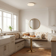 12-inch Chrome Inegrated LED Flush Mount