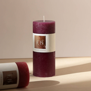 Rustic Pillar Candle 3'x7'