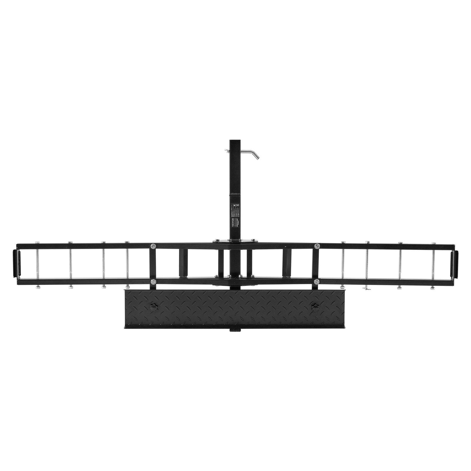 Motorcycle Carrier, 600 LBS Steel Motorcycle Carrier Hitch Mount with Loading Ramp, Scooter Dirt Bike Trailer Hauler with Ratchet Straps and Stabilizer, for Car, Truck with 2' Hitch Receiver