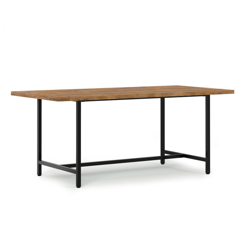 Campbell Dining Table in Burnt Wax