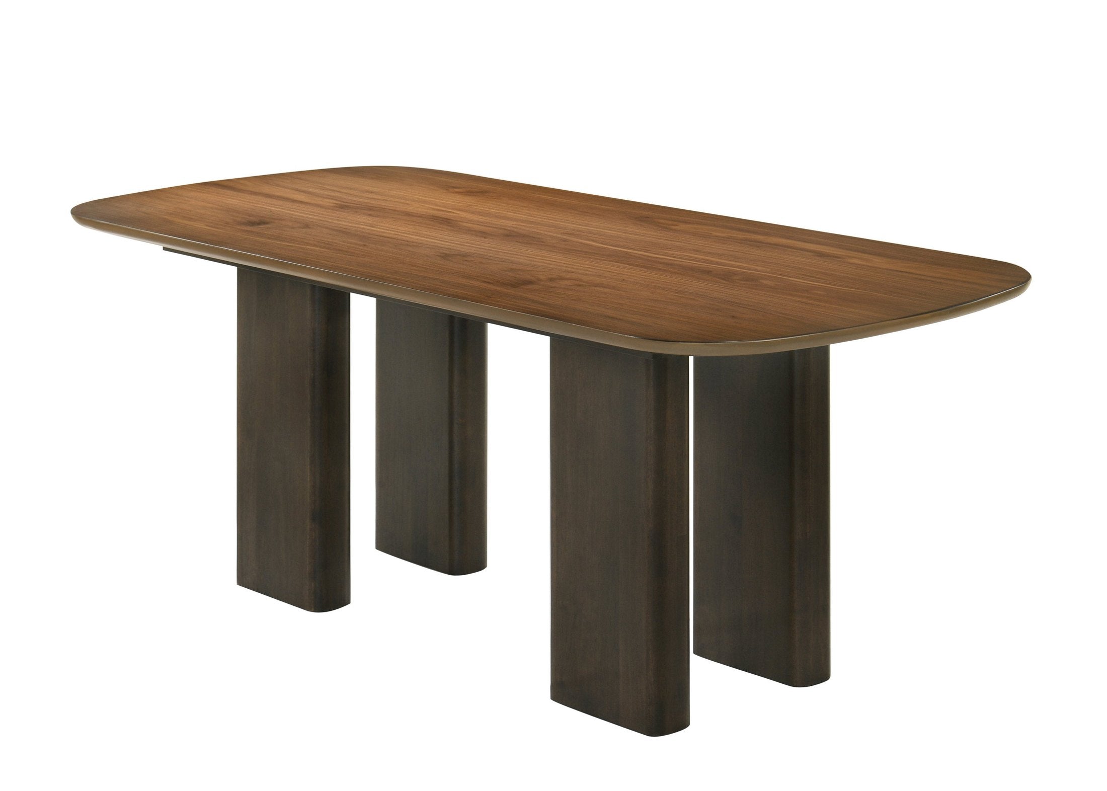 Delina Walnut Dining Table
