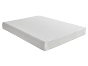 8-inch Queen Size Bed Mattress Gel-Infused Memory Foam Mattress, Firm, White, Mattress in a Box