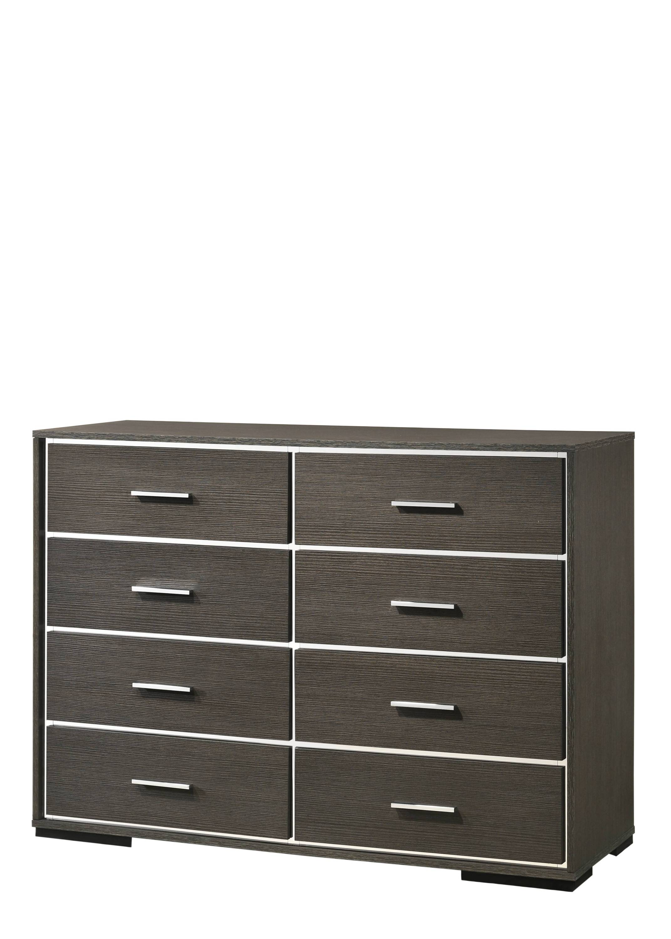 Escher Gray Oak Finish Dresser