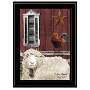 'Good Morning' by Billy Jacobs, Ready to Hang Framed Print, Black Frame