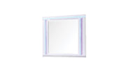 Opium Mirror in Milky White (INCLUDES ONLY MIRROR) same as B009127710 (CA inventory)