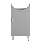 'Bathroom Vanity, grey (Without ceramic basin)