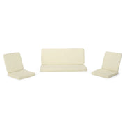 CAROLINA CLUB CHAIR & LOVESEAT CUSHION SET, CREAM,  (2sets 63513.00 CUSHION SET+1set 63308.00 CUSHION SET)