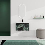 30'' Floating Wall-Mounted Bathroom Vanity With Ceramics Sink & Soft-Close Cabinet Door, KD-Package