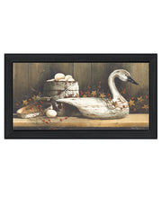 'Country Charm' by Artisan John Rossini, Ready to Hang Framed Print, Black Frame