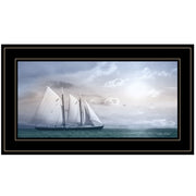 'Adventure on the Seas' by Lori Deiter, Ready to Hang Framed Print, Black Frame