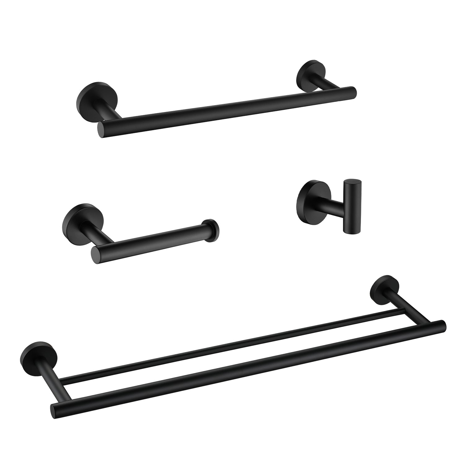 4 - Piece Bathroom Hardware Set