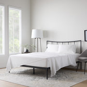 Weekender 90gsm Microfiber Sheet Set, King, White