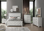 DENVER Full 5PC Modern Style Storage Bedroom Set Made with Wood in Natural (CA INVENTORY)