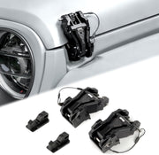 Heavy-Duty Hood Catch Hood Lock Upgrade for 2018-2024 Jeep Wrangler JL and Gladiator JT Models