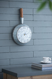 10.6x3x18.1' Frye Wall Clock