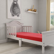 Kids 5' Red Full Mattress with Water Resistant Cover
