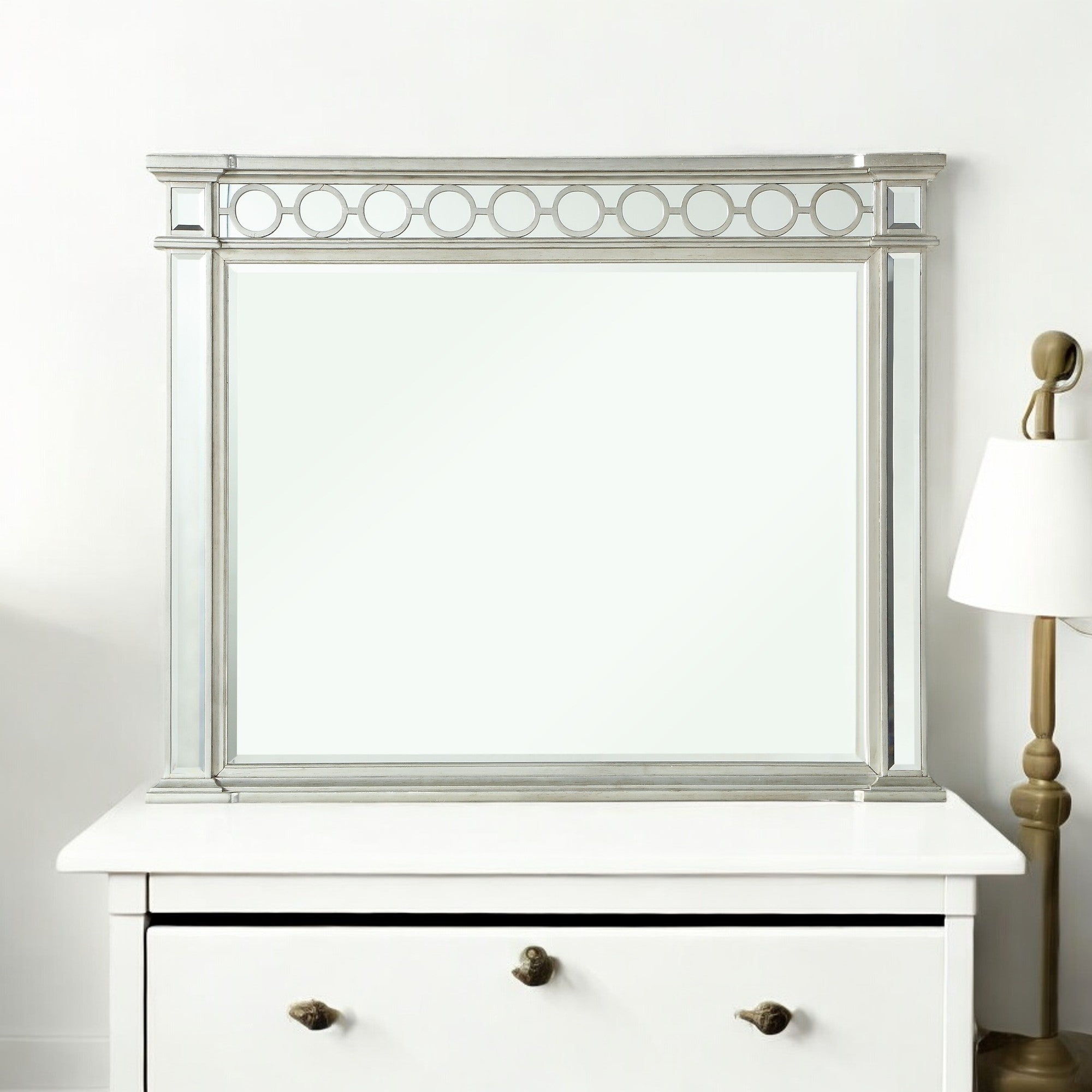 Varian Mirrored Finished Designed Mirror