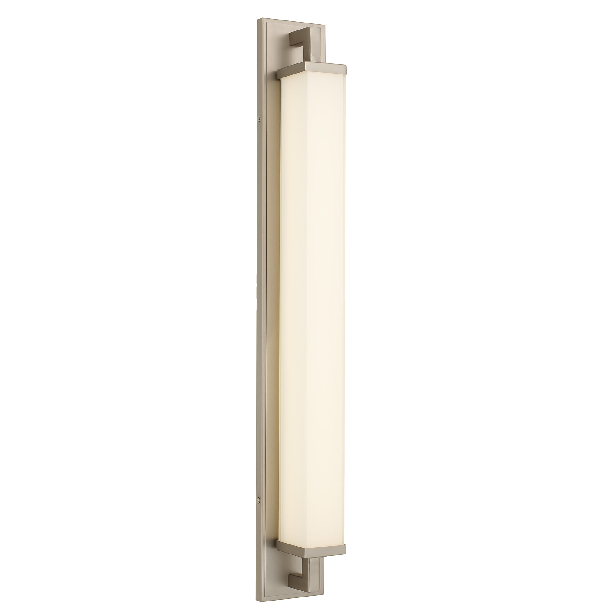 34-Inches Brushed Nickel Integrated LED Bathroom Vanity Light Bar