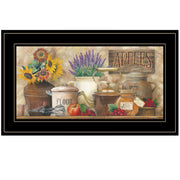 'Antique Kitchen' By Ed Wargo, Ready to Hang Framed Print, Black Frame