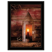 'Tinner's Lantern' By Irvin Hoover, Ready to Hang Framed Print, Black Frame