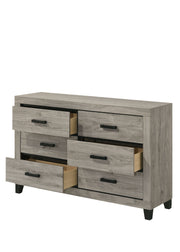 Mari Light Gray Finish Dresser