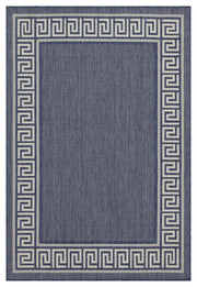 Sunshine GC_HAR2001 Blue 5 ft. 3 in. x 7 ft. 3 in. Indoor/Outdoor Area Rug