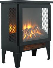 17 inch Freestanding Electric Fireplace Stove heater with 3D Flame effect