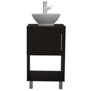 Single Bathroom Vanity Pigmag, Bathroom, Black