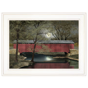 'Warm Summer's Eve' by Billy Jacobs, Ready to Hang Framed Print, White Frame