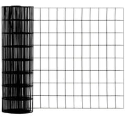 36inch x 50ft Black Vinyl Coated Hardware Cloth 2' X 3' 16Ga Welded Wire Mesh fence, PVC Coated Welded Chicken Wire Fencing, Metal Garden Plant Fencing, for Chicken Coop and Home Improvement