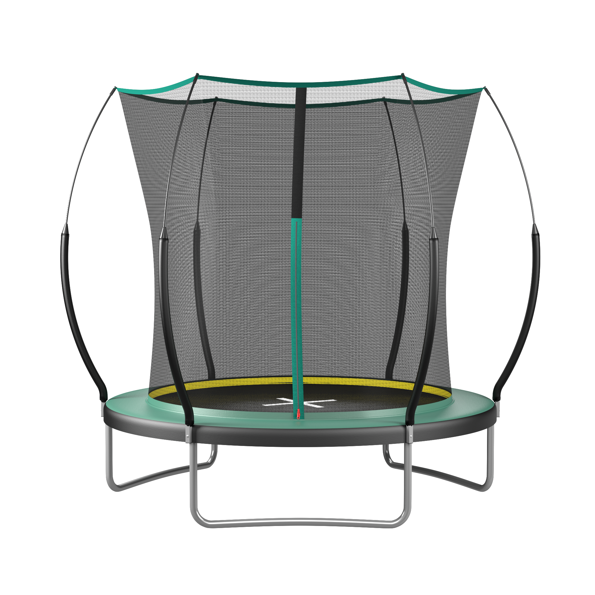 YC 6FT Springfree no Gap Trampoline- Green