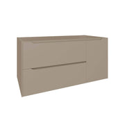 DAX Cenit Single Vanity Cabinet with 2 Drawers 1 Door 40 Inches Matt Moka