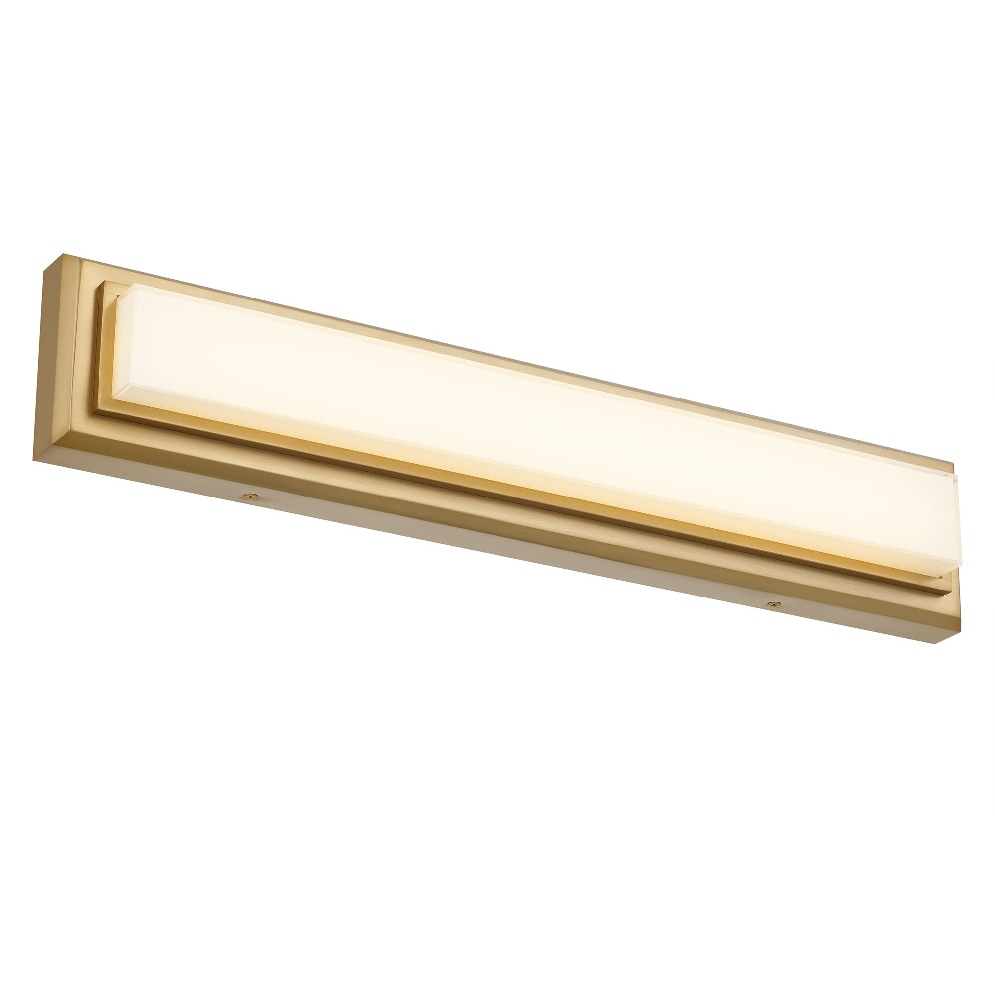24-Inches Antique Brass Integrated LED Bathroom Vanity Light Bar