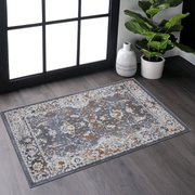 PAYAS Collection 2X3 Blue / Traditional Doormat Rug