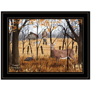 'Unaware' By Billy Jacobs, Ready to Hang Framed Print, Black Frame